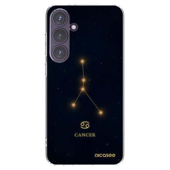 Picasee silikonový průhledný obal pro Samsung Galaxy S24+ S926B 5G - CANCER