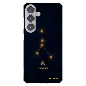 Picasee silikonový průhledný obal pro Samsung Galaxy S24 S921B 5G - CANCER