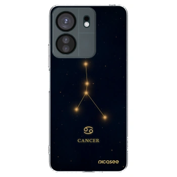 Picasee silikonový průhledný obal pro Xiaomi Redmi 13C 4G - CANCER