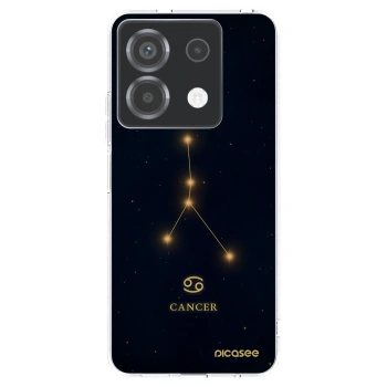 Picasee silikonový průhledný obal pro Xiaomi Poco X6 - CANCER