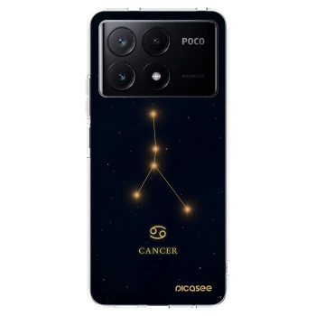 Picasee silikonový průhledný obal pro Xiaomi Poco X6 Pro - CANCER