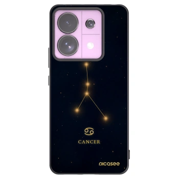 Picasee silikonový černý obal pro Xiaomi Redmi Note 13 Pro 5G - CANCER