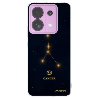 Picasee silikonový průhledný obal pro Xiaomi Redmi Note 13 Pro 5G - CANCER