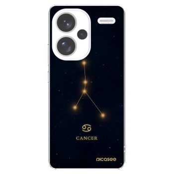 Picasee silikonový průhledný obal pro Xiaomi Redmi Note 13 Pro+ 5G - CANCER