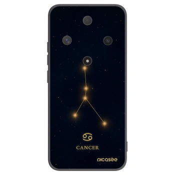 Picasee silikonový černý obal pro Honor Magic6 Lite 5G - CANCER