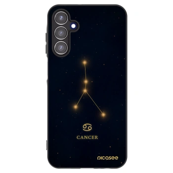 Picasee silikonový černý obal pro Samsung Galaxy A15 A155F 4G - CANCER