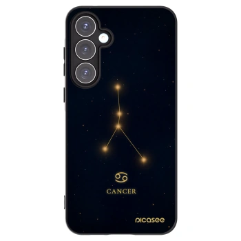 Picasee silikonový černý obal pro Samsung Galaxy A55 5G A556B - CANCER