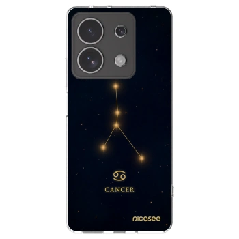 Picasee silikonový průhledný obal pro Xiaomi Redmi Note 13 4G - CANCER