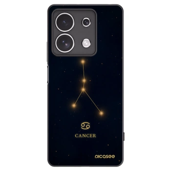 Picasee silikonový černý obal pro Xiaomi Redmi Note 13 4G - CANCER