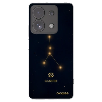 Picasee silikonový průhledný obal pro Xiaomi Redmi Note 13 Pro 4G - CANCER
