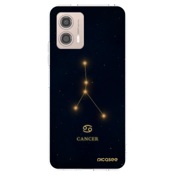 Picasee silikonový průhledný obal pro Motorola Moto G53 5G - CANCER