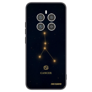 Picasee silikonový černý obal pro Realme 12 Pro 5G - CANCER
