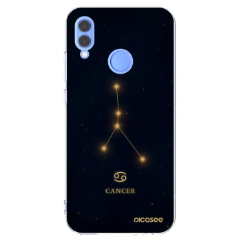 Picasee silikonový průhledný obal pro Honor 10 Lite - CANCER