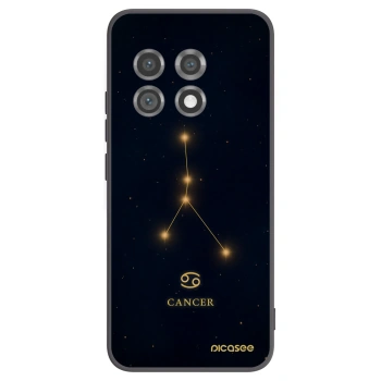 Picasee silikonový černý obal pro OnePlus 11 5G - CANCER
