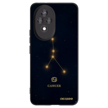Picasee silikonový černý obal pro Honor 200 Pro 5G - CANCER