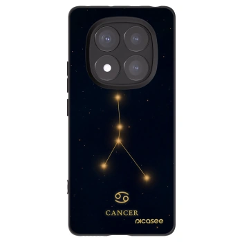 Picasee silikonový černý obal pro Xiaomi Redmi Note 14 Pro 5G - CANCER