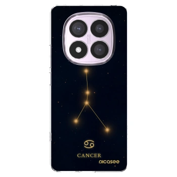 Picasee silikonový průhledný obal pro Xiaomi Redmi Note 14 Pro 5G - CANCER
