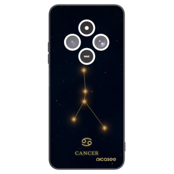 Picasee silikonový černý obal pro Xiaomi Redmi 14C - CANCER