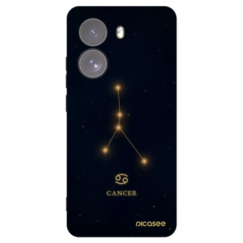 Picasee silikonový černý obal pro Xiaomi Poco X7 - CANCER