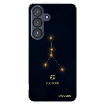 Picasee silikonový průhledný obal pro Samsung Galaxy S25 5G - CANCER
