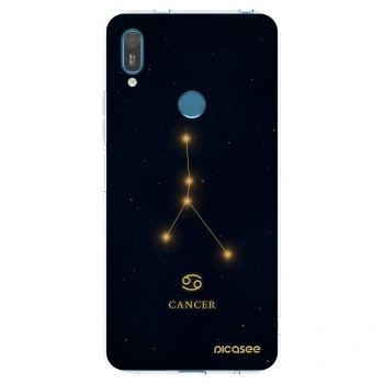 Picasee silikonový průhledný obal pro Huawei Y7 2019 - CANCER
