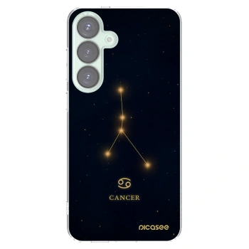 Picasee silikonový průhledný obal pro Samsung Galaxy S25+ 5G - CANCER