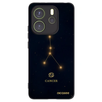 Picasee silikonový černý obal pro Xiaomi Redmi Note 14 4G - CANCER
