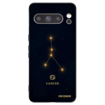 Picasee silikonový černý obal pro Google Pixel 8 Pro - CANCER