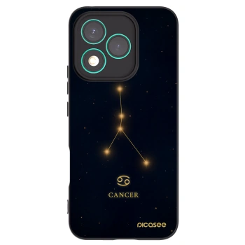 Picasee silikonový černý obal pro Honor 400 Lite 5G - CANCER