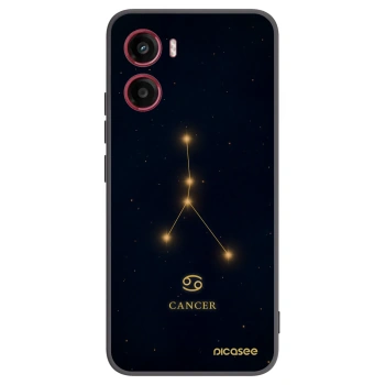 Picasee silikonový černý obal pro Motorola Moto G05 - CANCER