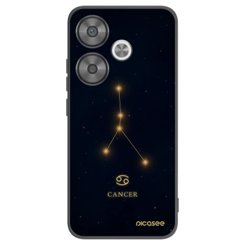Picasee silikonový černý obal pro Xiaomi Poco F6 - CANCER