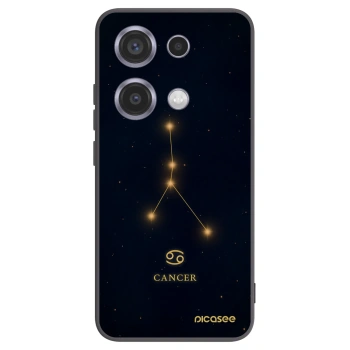 Picasee silikonový černý obal pro Xiaomi Redmi Note 14S - CANCER