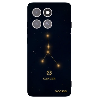Picasee silikonový černý obal pro Motorola Edge 60 Pro - CANCER