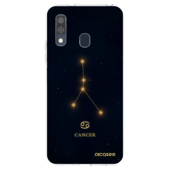 Picasee silikonový průhledný obal pro Samsung Galaxy A40 A405F - CANCER