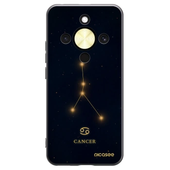 Picasee silikonový černý obal pro Honor Magic8 Lite 5G - CANCER