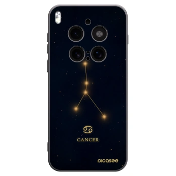 Picasee silikonový černý obal pro Vivo X300 Pro - CANCER
