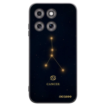 Picasee silikonový černý obal pro Motorola Moto G77 - CANCER