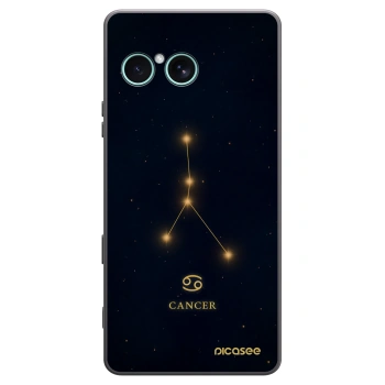 Picasee silikonový černý obal pro Sony Xperia 10 VII - CANCER