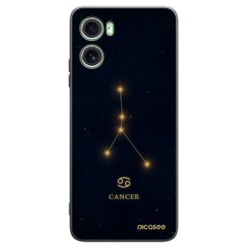 Picasee silikonový černý obal pro Motorola Moto G06 - CANCER