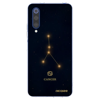 Picasee silikonový průhledný obal pro Xiaomi Mi 9 SE - CANCER