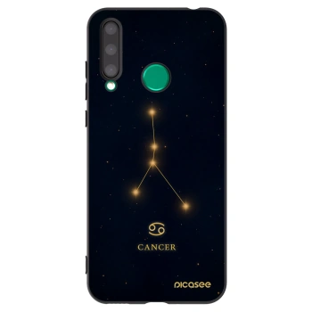 Picasee silikonový černý obal pro Honor 20 Lite - CANCER