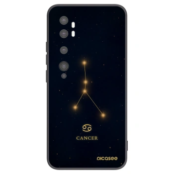 Picasee silikonový černý obal pro Xiaomi Mi Note 10 (Pro) - CANCER