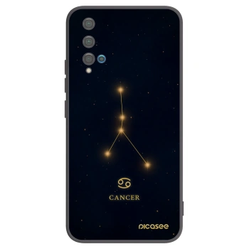 Picasee silikonový černý obal pro Huawei Nova 5T - CANCER