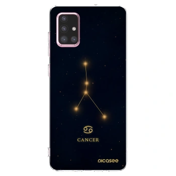 Picasee silikonový průhledný obal pro Samsung Galaxy A71 A715F - CANCER