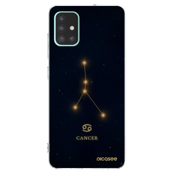 Picasee silikonový průhledný obal pro Samsung Galaxy A51 A515F - CANCER
