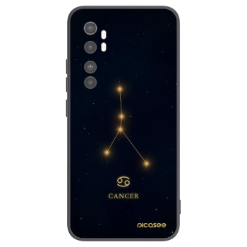 Picasee silikonový černý obal pro Xiaomi Mi Note 10 Lite - CANCER