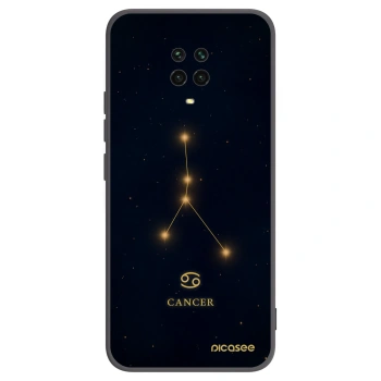 Picasee silikonový černý obal pro Xiaomi Redmi Note 9S - CANCER