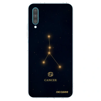 Picasee silikonový průhledný obal pro Samsung Galaxy A30s A307F - CANCER