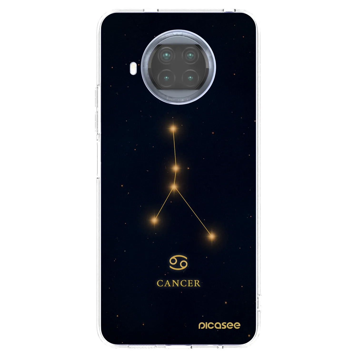 Picasee silikonový průhledný obal pro Xiaomi Mi 10T Lite - CANCER