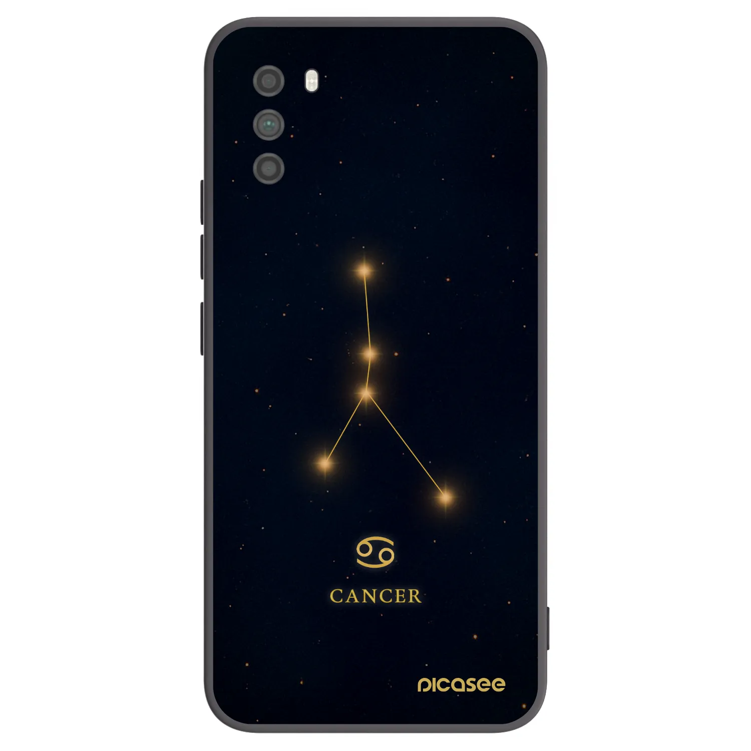 Picasee silikonový černý obal pro Xiaomi Poco M3 - CANCER